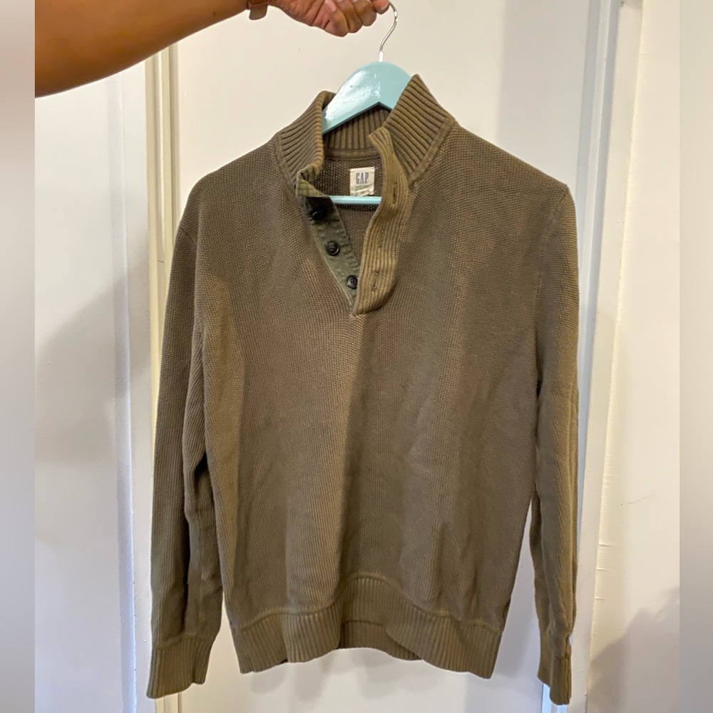 Gap Men’s Mock-Neck Sweater - S Size